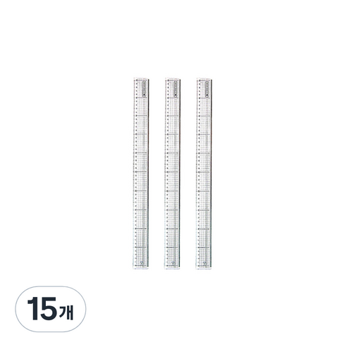 아이비스 컷팅 안전 스틸 플러스 직자 50cm 11924, 혼합색상, 15개
