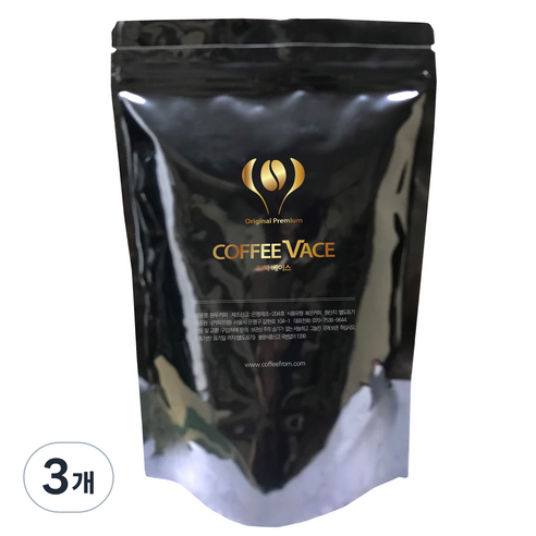커피프럼 커피베이스 콜드브루 블랜딩 분쇄커피, 커피메이커용, 500g, 3개