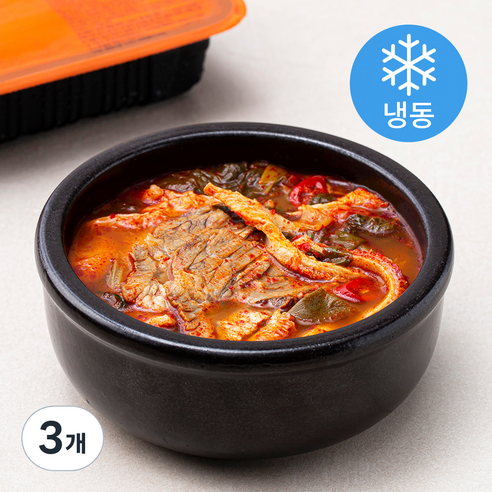 더반찬 양지넣어 진한 양곰탕 (냉동), 550g, 3개