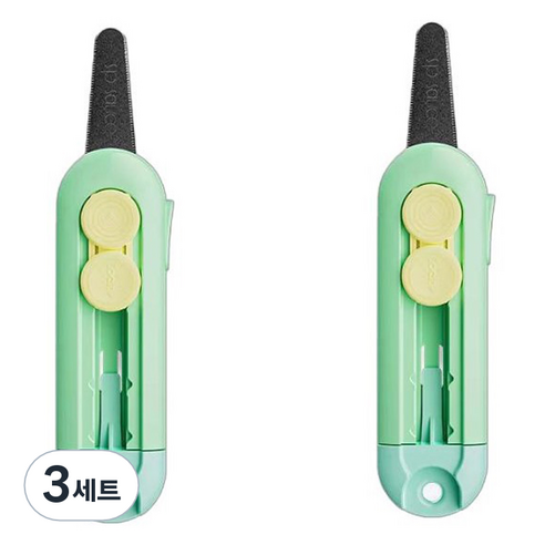 마다꾸미 다용도 안전 커터칼, 그린, 6개
