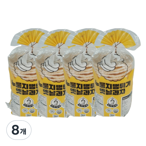 풍미상회 누룽지 뻥튀기 옛날과자, 8개, 120g