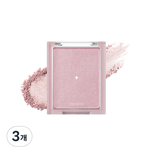 롬앤 시스루 베일라이터, 02 문 키스드 베일, 5.5g, 3개