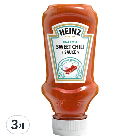 하인즈 크래프트 스위트 칠리소스, 260g, 3개