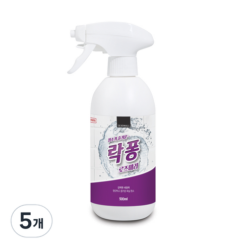 락퐁 로즈마리 욕실세정제, 500ml, 5개