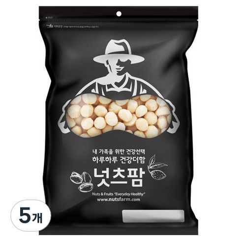 넛츠팜 마카다미아, 120g, 5개