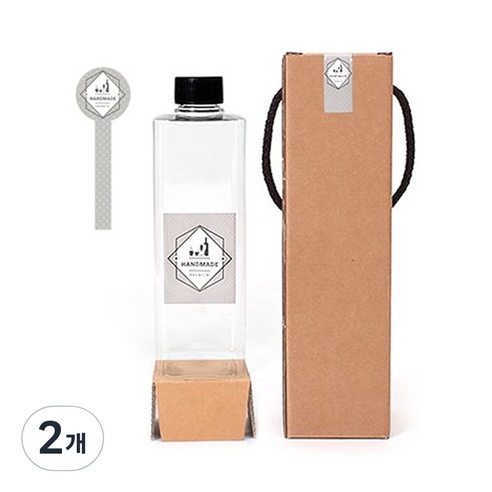 DTS500 500ml 페트병 패키지 SET, 2세트, 페트병10개+1P박스10개+실링지10개+라벨1-10개+라벨2-10개+봉인라벨10개, 옵션 13