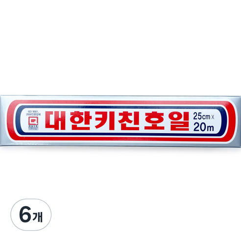 대한웰빙은박 대한키친호일, 6개