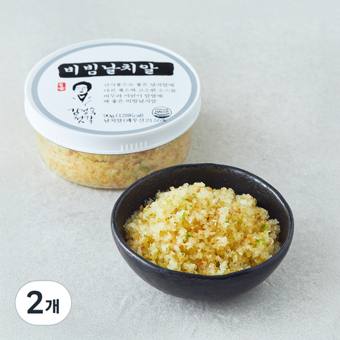동광 김정숙 젓갈 비빔 날치알, 2개, 90g