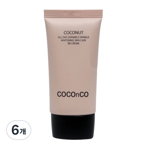 코코앤코 코코넛 래디언스 에센스 비비크림 SPF50+ PA+++ 50ml, 6개