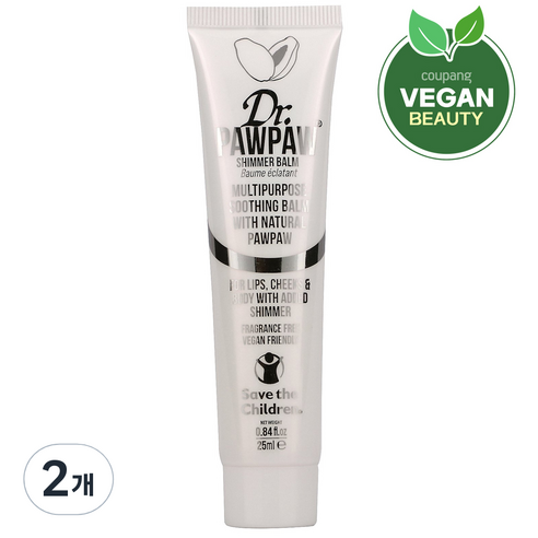 닥터포포 쉬머밤 포포크림 25ml, 쉬머, 2개