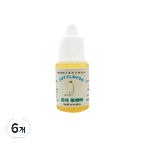 조이후레바 아로미조이 슬라임재료 10ml, 6개, 밀크