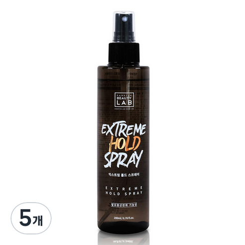 박준뷰티랩 익스트림 홀드 스프레이, 5개, 200ml