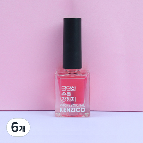 켄지코 단단한 손톱강화제, 10g, 6개