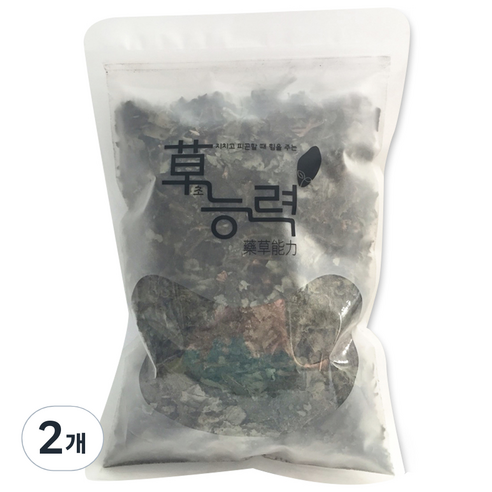 초능력 머위잎 차, 100g, 2개