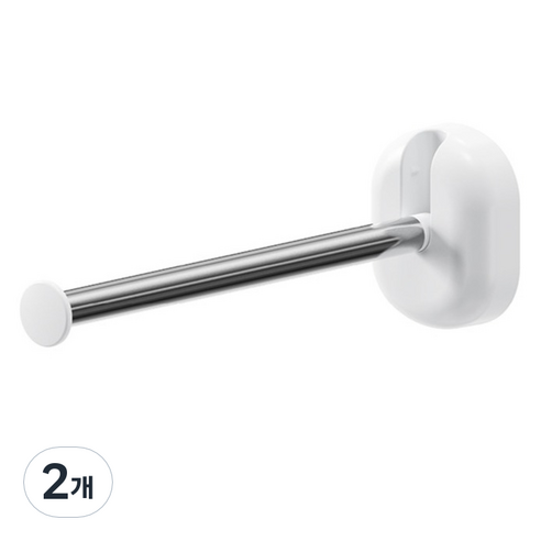 오마땅 접이식 문걸이 행거, 혼합색상, 2개