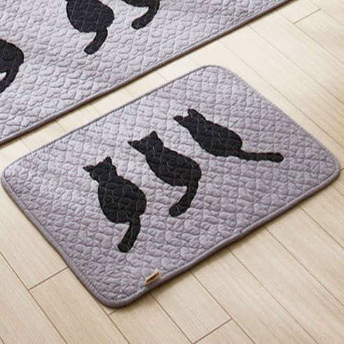 쉬즈가 면 워싱 발매트, 고양이