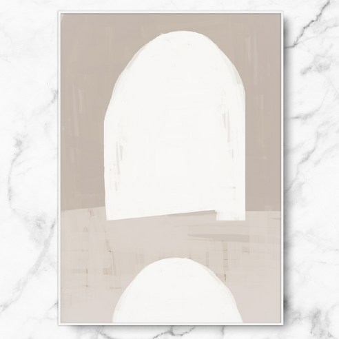 RYMD 인테리어 포스터 White Beige Composition 2