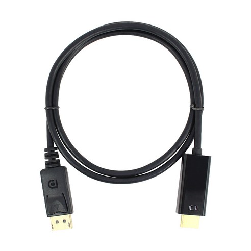 고성능 디스플레이 연결을 위한 넥시 DP to HDMI v1.2 케이블 2m NXC002
