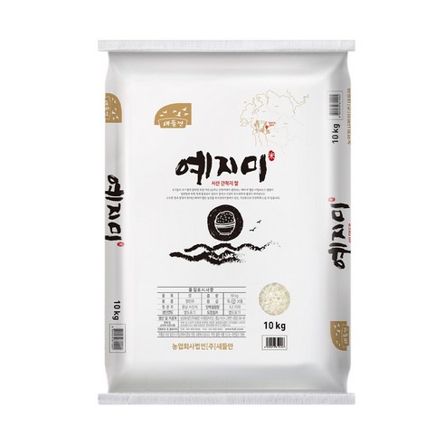 예지미 향진주쌀 백미 상등급, 10kg, 1개