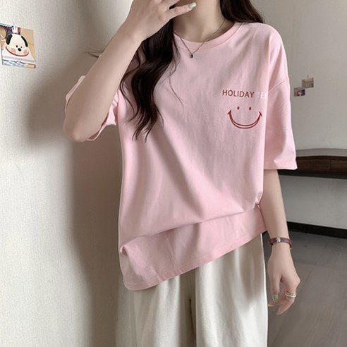 女士 時尚 大碼 服裝 上衣 短袖 T 卹 成年女性 成年女性 女士