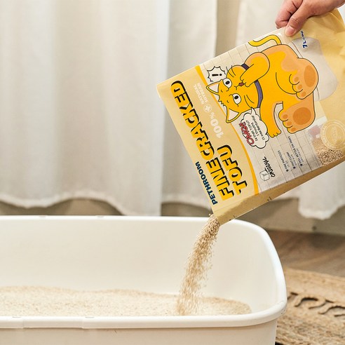 고양이를 위한 최상의 두부 모래