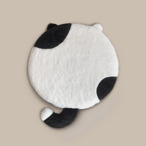 마켓에이 고양이 엉덩이 쿠션, 블랙화이트
