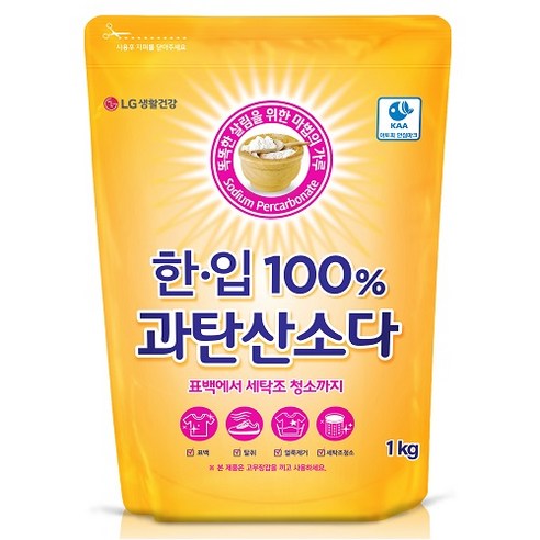 한입 100% 과탄산소다, 1kg, 1개