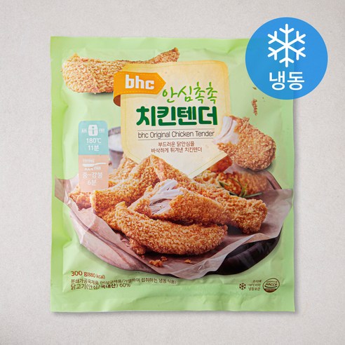 BHC 안심촉촉 치킨텐더 (냉동), 300g, 1개