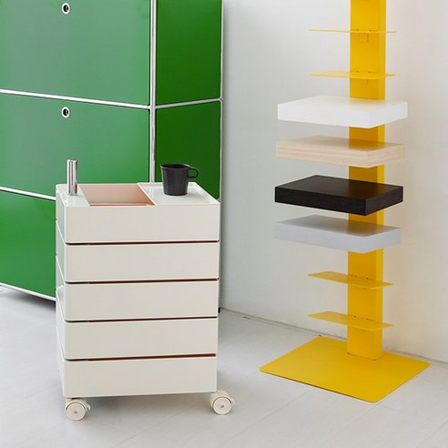 마켓비 BINGEURI 회전서랍 트롤리 5단은 실용적인 회전서랍 제품으로 다양한 용도로 활용할 수 있습니다.