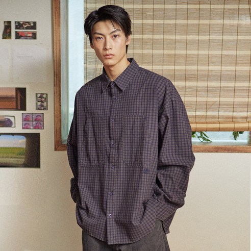 원더플레이스 남성용 꼬모니노즈 NOZ COTTON SHIRT WN246SISHZ01
