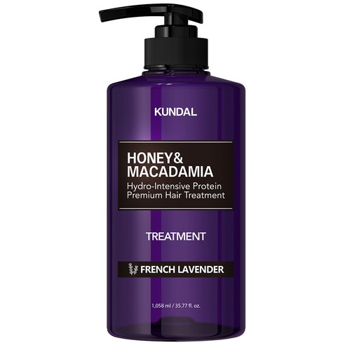 쿤달 단백질 헤어 트리트먼트 아로마에디션 프렌치라벤더향, 1058ml, 1개