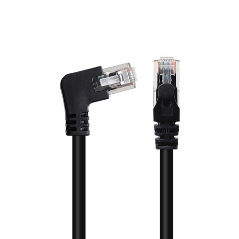 넥스트링크 UTP CAT.6 랜케이블 인터넷 랜선 왼쪽 꺾임 10M, NL-UL33, 1개