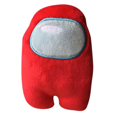 어몽어스 캐릭터 미니인형, 10cm, 레드