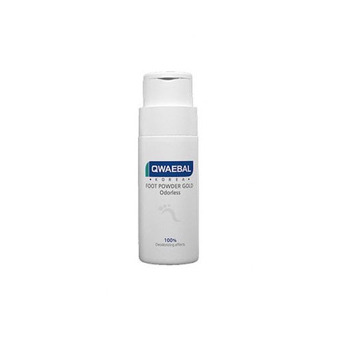 쾌발 풋파우더 골드 무향, 80g, 1개