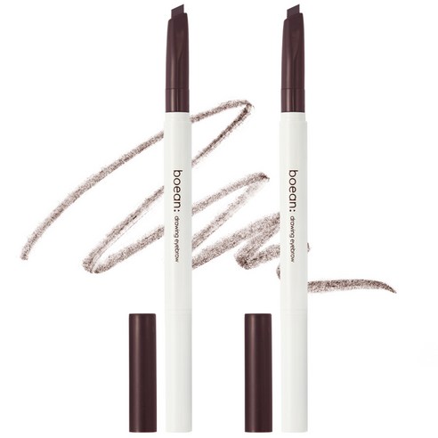 보얀 드로잉 아이브로우 0.25g, 03 갈색, 2개