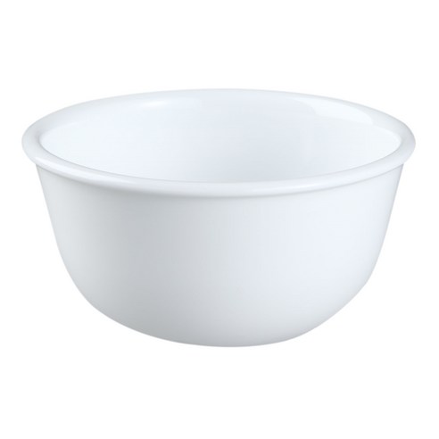코렐 한국형 밥공기 325ml, 화이트 무지, 1개