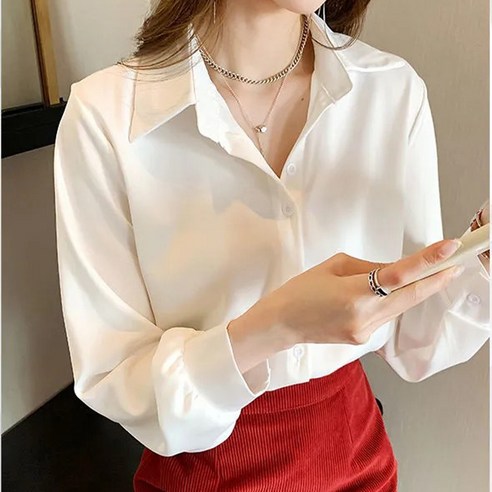 襯衫女襯衫基本款襯衫基本款襯衫基本版型標準款長袖春秋季潮流休閒極簡