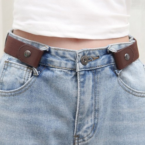 아펙토 여성용 압박없는 똑딱이 스판 벨트