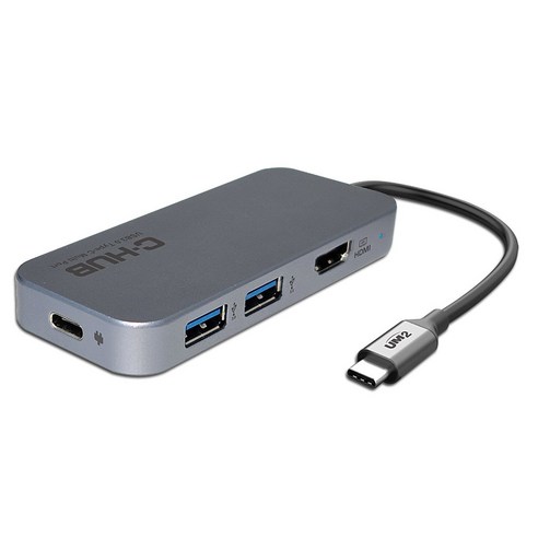 유엠투 USB 3.0 C타입 멀티포트 허브 UMH-4in1
