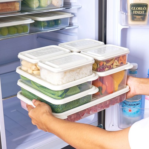 이지앤프리 차고 다용도 냉동실 냉장고 정리용기: 주방을 위한 다목적이고 편리한 보관 솔루션