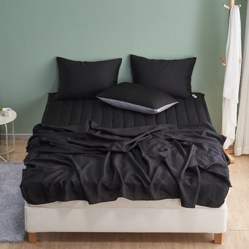 비욘드퍼니싱 샤이니 풍기인견 쿨섬머 냉감효과 통기성 여름 홑이불 패드 세트