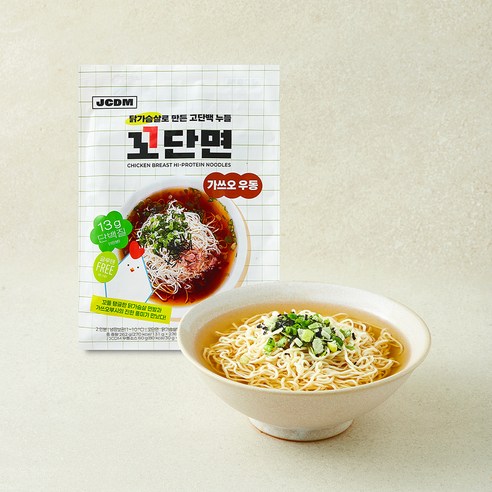 [로켓프레시] JCDM 꼬단면 가쓰오우동 2개입