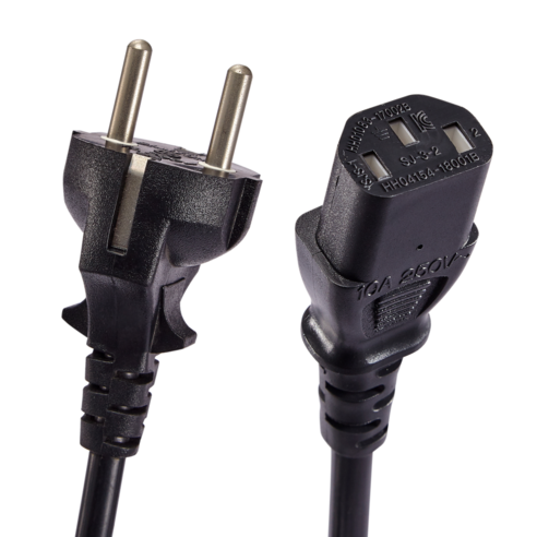 삼정 AC 220V 파워케이블 일자접지형 + 컴퓨터잭일자 1.0SQ, 07_일자접지형+컴퓨터잭일자 (1.0SQ), 3m