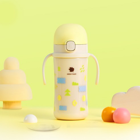 베베그로우 그린핑거 빨대컵: 대한민국 엄마들의 믿음, 아이 스스로 즐거운 물 마시기 습관!