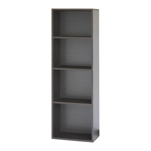 양지가구 공간박스 4단 책장, 웬지, 웬지