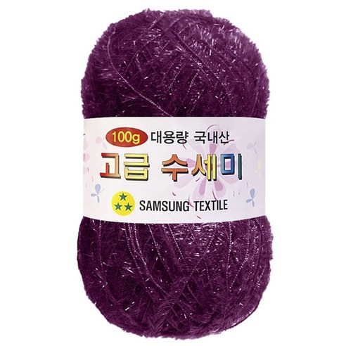 yarna 대용량 고급 수세미 100g, 180바이올렛플럼, 1개