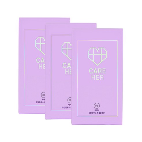케어허 콘돔, 8개입, 3개