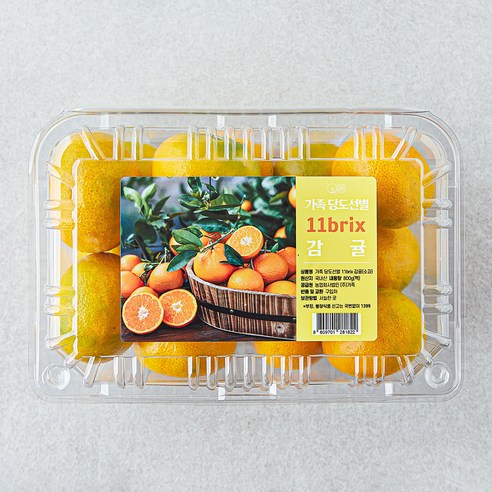 가족 당도선별 11brix 감귤, 2개, 800g(소과)