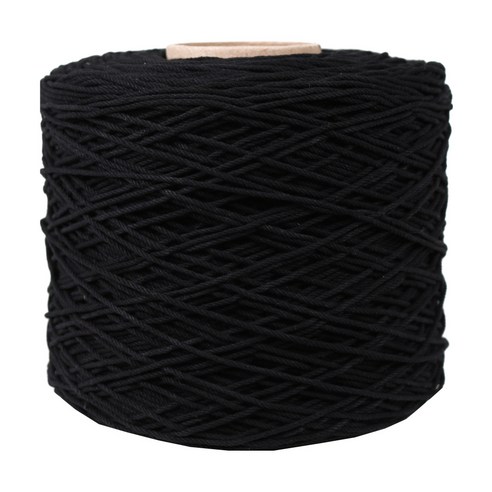 마마니트 24합 색사 500g, 214 검정, 430m