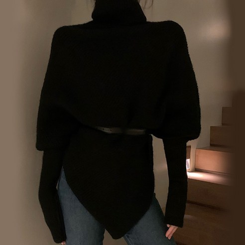 女人 時尚 服裝 頂部 高領毛衣 針織 毛衣 成年女子 成年女性 婦女